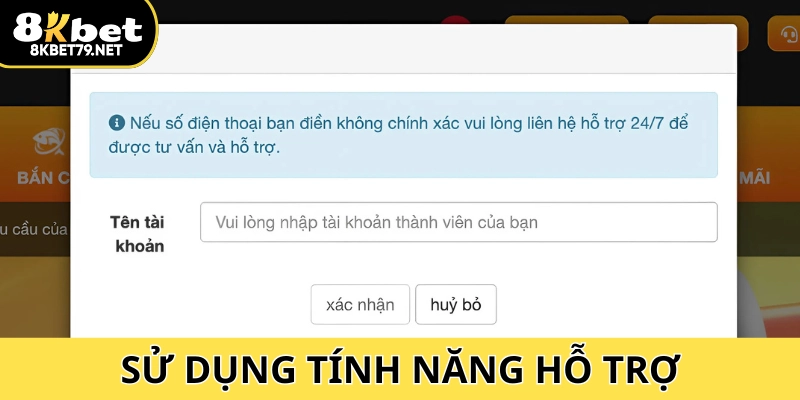 Kết nối CSKH hoặc làm theo hướng dẫn