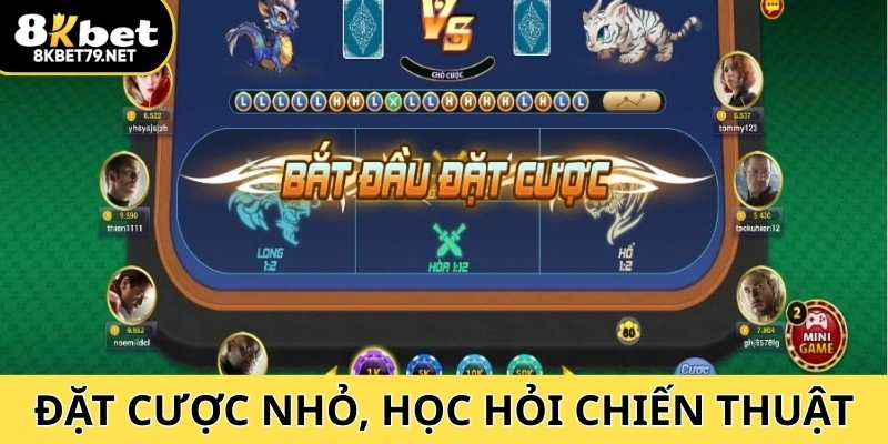 Đặt cược nhỏ, học hỏi chiến thuật – bước khởi đầu an toàn cho người chơi