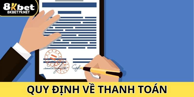 Quy định về lệnh thanh toán cho người chơi