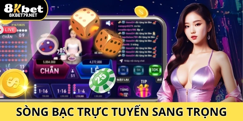 Sòng bạc trực tuyến sang trọng và dễ dàng gia nhập với Casino 8Kbet